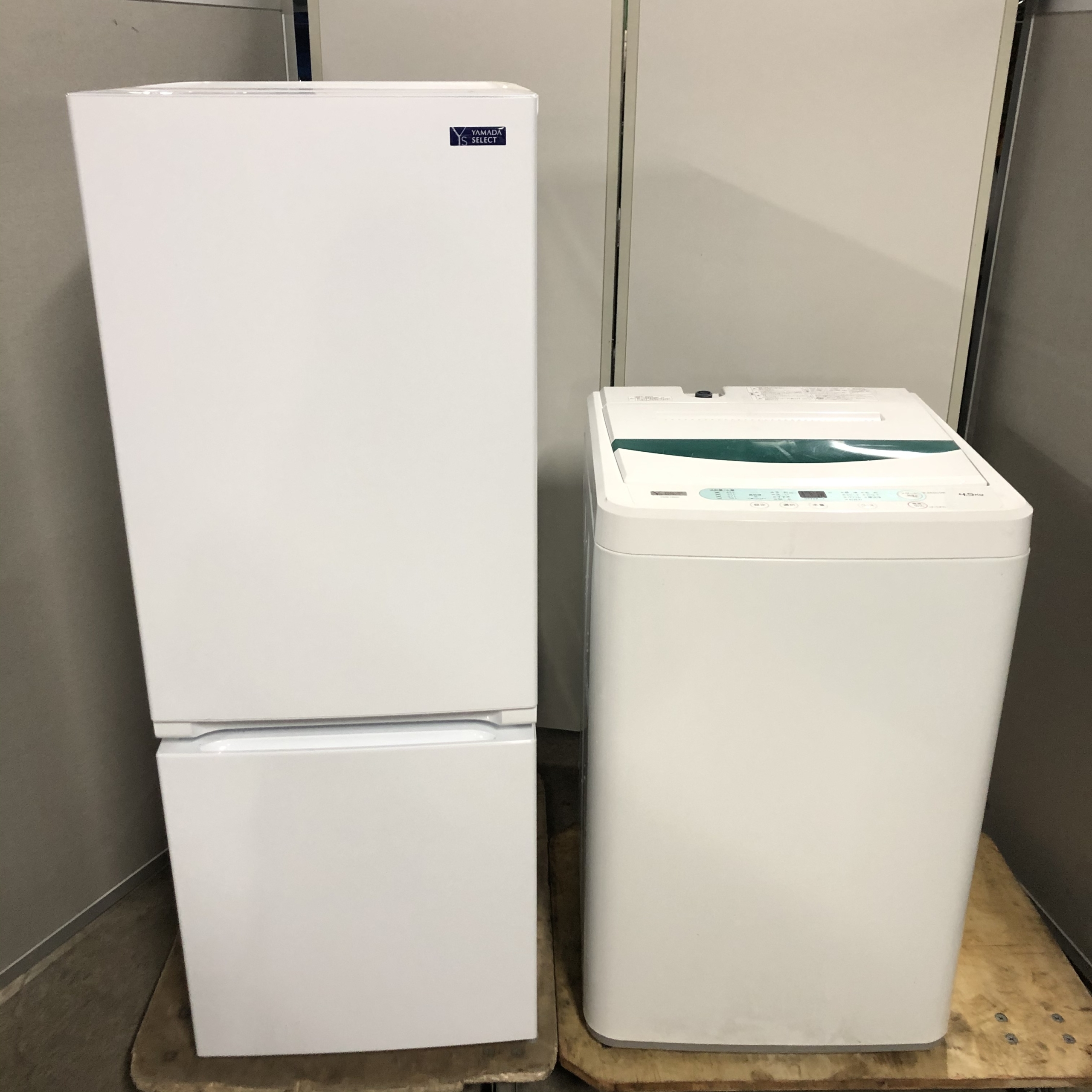 2点セット】冷蔵庫・洗濯機 / 2019年製 / YAMADA SELECT(ヤマダ電機 