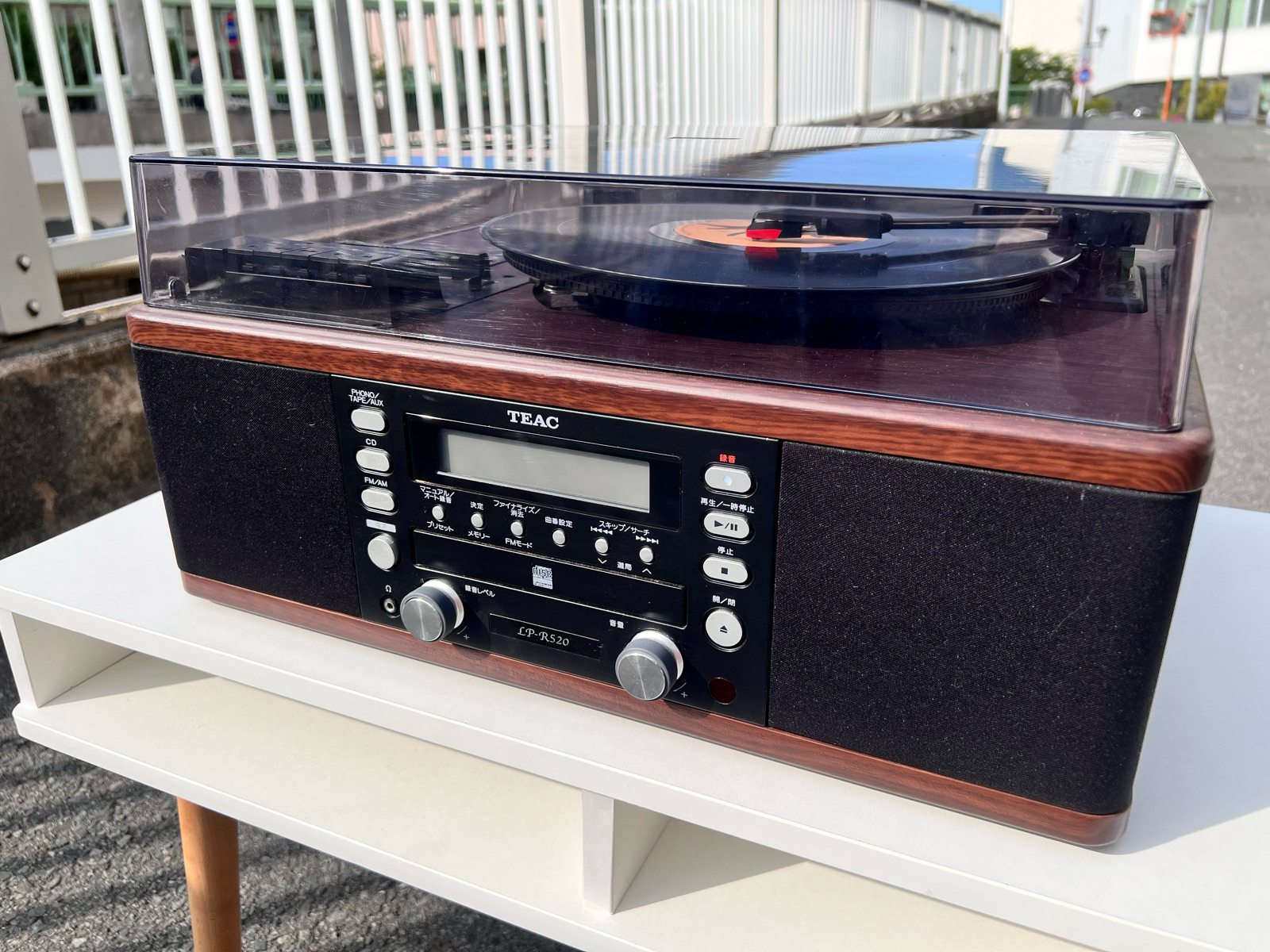 レコードプレイヤー・カセットプレイヤー(TEAC)【2018年】◆レア◆