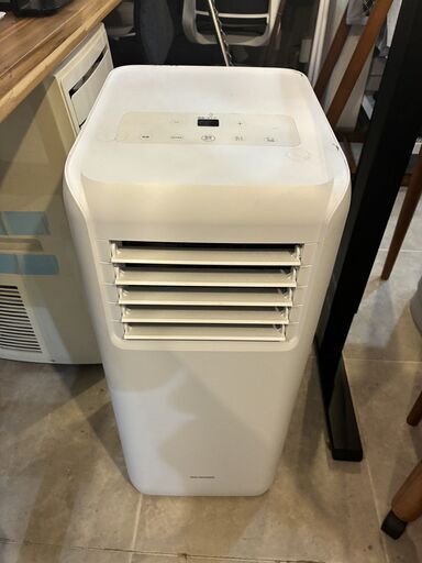 アイリスオーヤマ ポータブルクーラー IPA-2221G 冷房2.2kW 4.5〜7畳 除湿 送風 ノンドレン 工事不要 付属品揃い