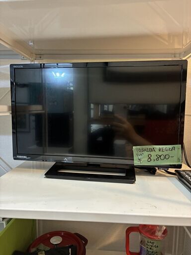液晶テレビ 東芝 TOSHIBA REGZA レグザ リモコン付き ブラック